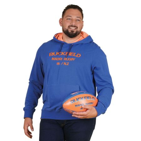 Maori Rugby Dark Blue Hoodie - Ruckfield
