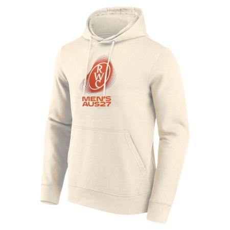 Official Rugby Hoodie World Cup 2027 White - RWC 2027