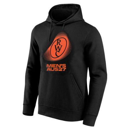 Official Rugby Hoodie World Cup 2027 Black - RWC 2027
