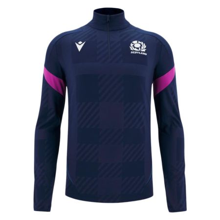 Scotland 2025/2026 Men's 1/4 Zip Jacket - Macron