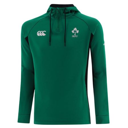 Rugby Hoodie 1/4 Zip Official Ireland 2025/2026 - Canterbury