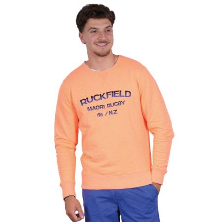Maori Rugby Bright Orange Sweatshirt - Ruckfield