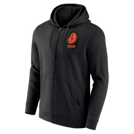 Official Zip-up Rugby Hoodie World Cup 2027 Black - RWC 2027
