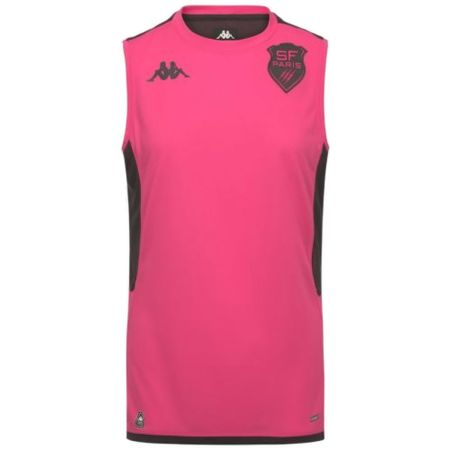 Stade Français Paris rugby training T-shirt pink 2026/2027 Kappa