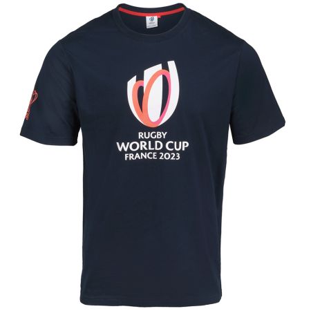 Rugby T-Shirt Logo Rugby World Cup France 2023 Blue - Sportfolio