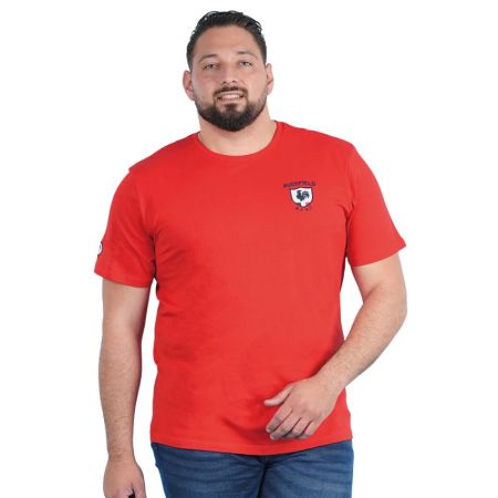T-shirt Rugby French Rugby Club rouge - Ruckfield