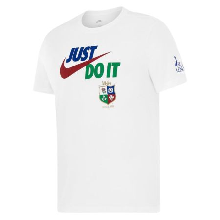 Kids British & Irish Lions White Rugby T-Shirt - Nike