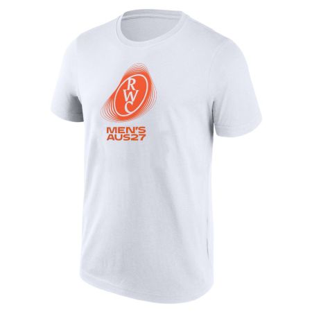 Official Rugby Tee-shirt World Cup 2027 White - RWC 2027