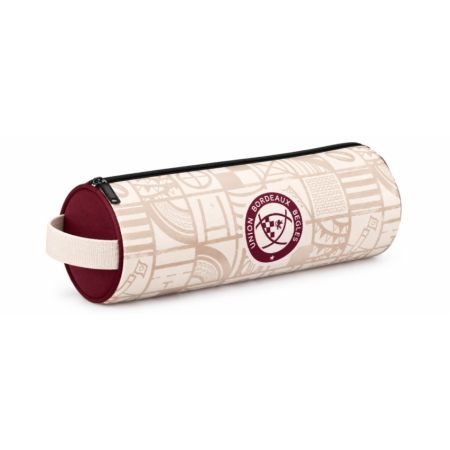 Rugby pencil case in Union Bordeaux Bègles UBB colours