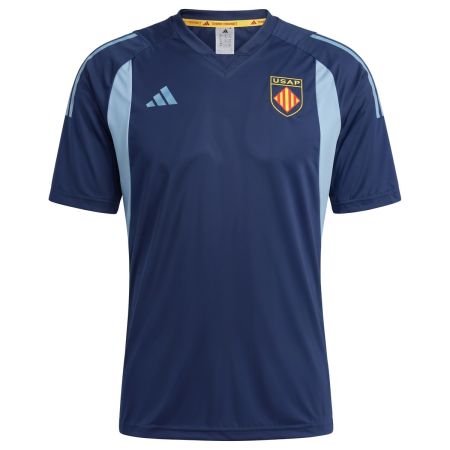 USAP Perpignan blood and gold technical T-shirt Adidas 2026-2027