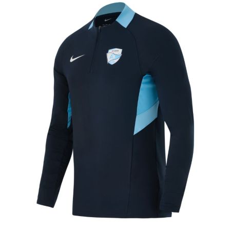 Aviron Bayonnais Nike 1/4 zip training jacket blue white men
