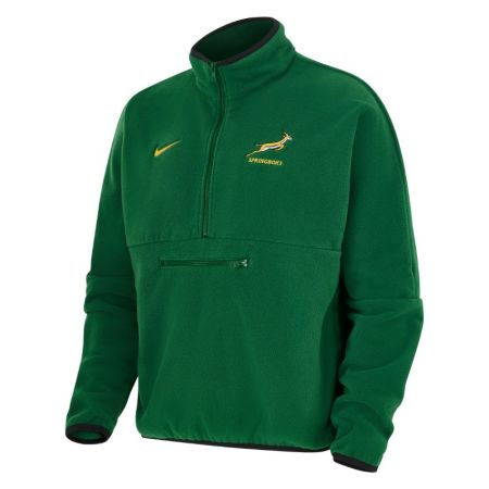 Nike Springboks Gorge Green fleece jacket front view men