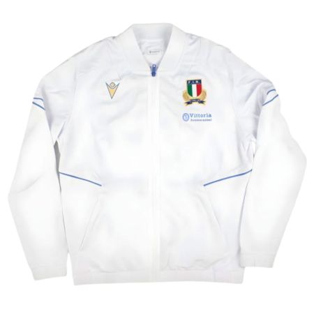Italy Rugby Training Full Zip Jacket 2025/2026 - Macron