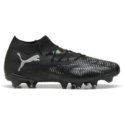 Rugby Boots FUTURE 8 Match FG/AG Molded Studs Dry Ground Black/Green - Puma