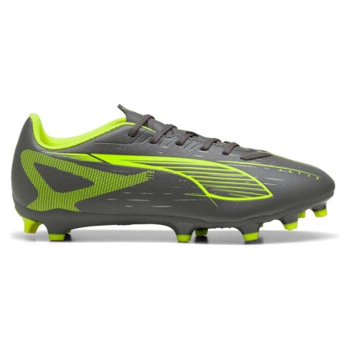 Ultra 5 Play Rugby Boots FG/AG Molded Studs Firm Ground Grey/Green - Puma
