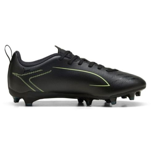Kids' Rugby Boots Ultra 6 Play FG/AG Molded Studs Black - Puma
