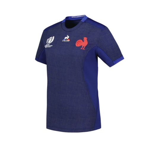 New France Rugby Women's Home Replica Jersey for Rugby World Cup 2023 - Le Coq Sportif
