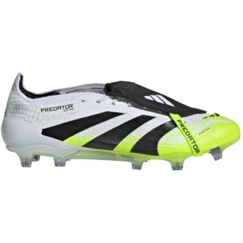 Predator Elite Moulded Rugby Boots SG White Yellow adidas