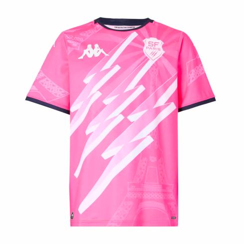 Kids Stade Français Home Rugby Jersey 2025/2026 - Kappa