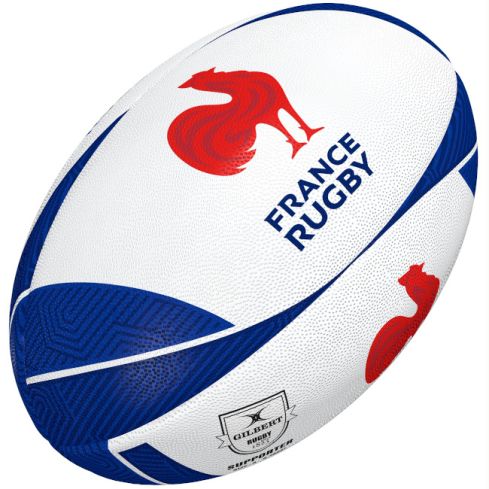 Rugby Ball Supporter France FFR Size 5- Gilbert