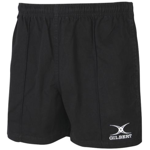 Men's Rugby Shorts Kiwi Pro Black - Gilbert
