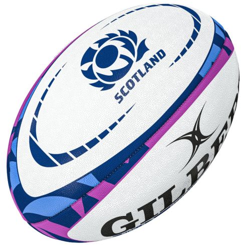 Replica Rugby Ball Scotland Size 5 – Gilbert
