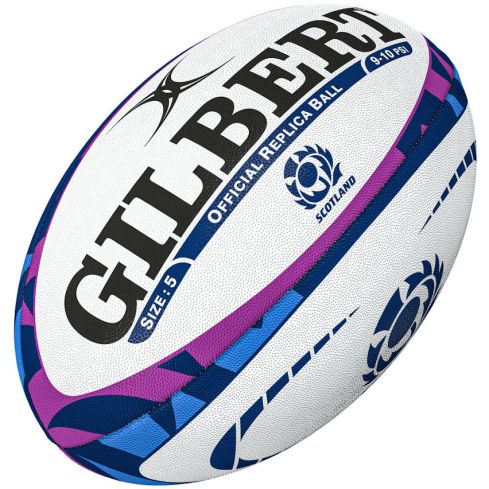 Replica Rugby Ball Scotland Size 5 – Gilbert
