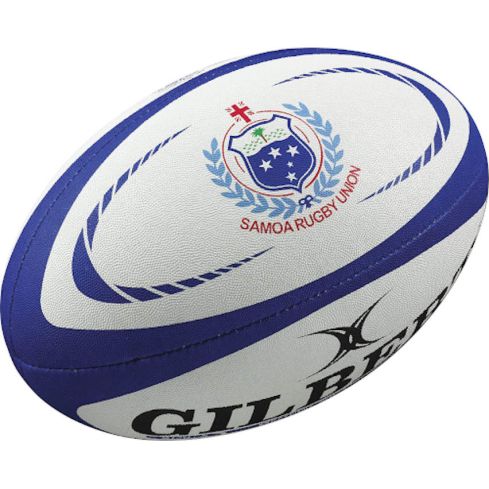 Replica Rugby Ball Samoa Rugby Union Size 5 - Gilbert