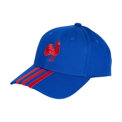 France Rugby 3-Stripes Kids Cap Blue - Adidas