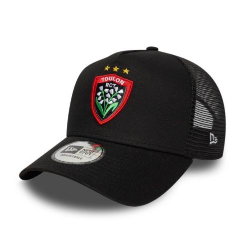 Rugby Cap RC Toulon Core E Frame Trucker Black - New Era