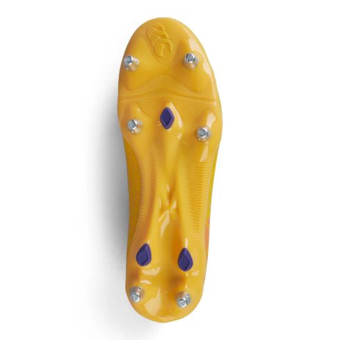 Speed Infinite Pro SG Rugby Boots Hybrid Studs All Terrain Yellow/Orange - Canterbury