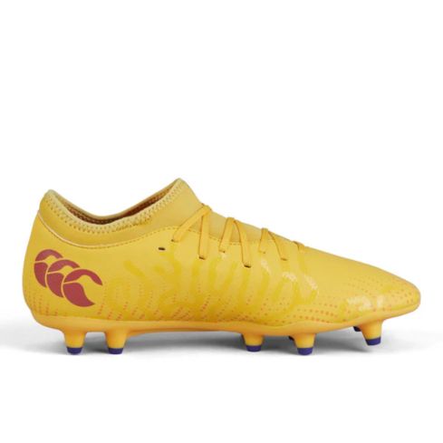 Rugby Boots Speed Infinite Team FG Molded Studs Dry Ground Yellow - Canterbury