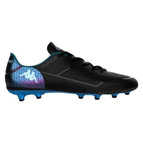 Rugby Shoes Child KOMBAT PLAYER FG Molded Black/Blue - Kappa