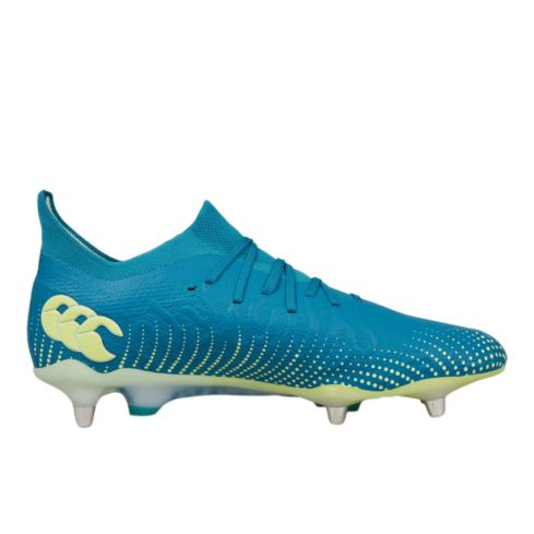Rugby Boots Speed Infinite Elite SG Hybrid Studs All Terrain Blue/Green - Canterbury