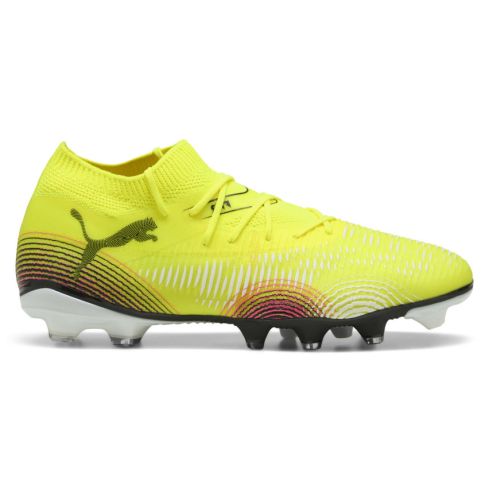 FUTURE 8 Match Rugby Boots FG/AG Molded Studs Firm Ground Fluo - Puma