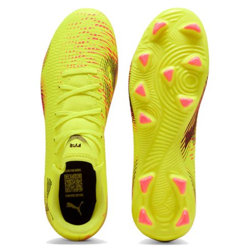 FUTURE 8 Play Rugby Boots FG/AG Molded Studs Firm Ground Fluo/Pink - Puma