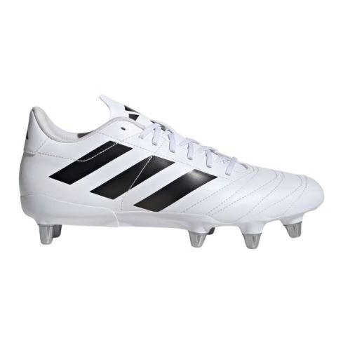 Rugby Boots Kakari Forwards (SG) Screw-in Studs Soft Ground Cloud White/Core Black/Silver Metallic - Adidas
