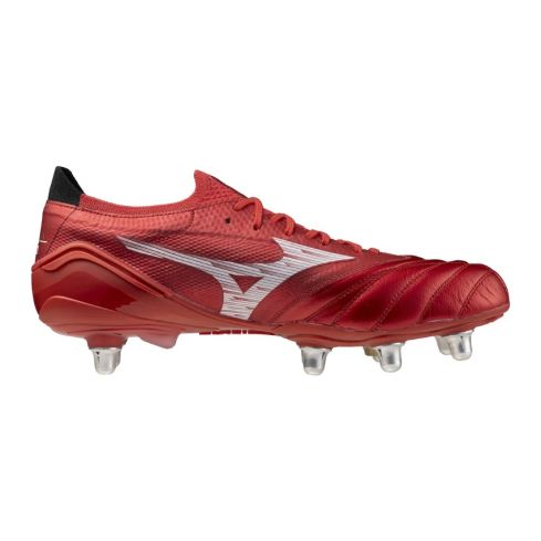 MORELIA Neo Beta Elite SI Rugby Boots Screw In Studs Red – Mizuno