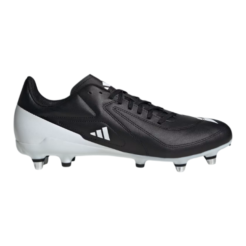 Rugby Boots RS15 Backs (SG) Hybrid Studs Soft Ground Black/White - Adidas