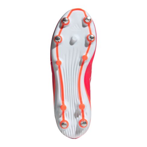 RS15 Elite SG Hybrid Cleats Rugby Boots Red and Orange - Adidas