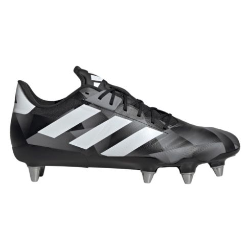Rugby Boots Adizero Forwards RS15 (SG) Screw-in Studs Soft Ground Grey/White/Carbon - Adidas