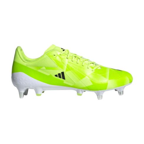Adizero RS15 Ultimate Rugby Boots (SG) - Hybrid Studs All-Terrain - Lucid Lemon Pack - adidas
