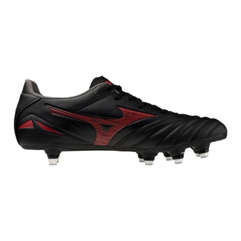 MORELIA Neo IV Pro Rugby Boots Screw-In Mizuno Black Red