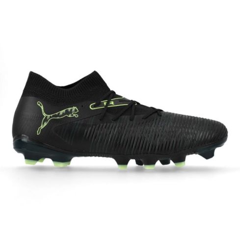 Molded Rugby Boots FUTURE 8 MATCH FG/AG Firm Ground / Artificial Grass Black/Green - Puma