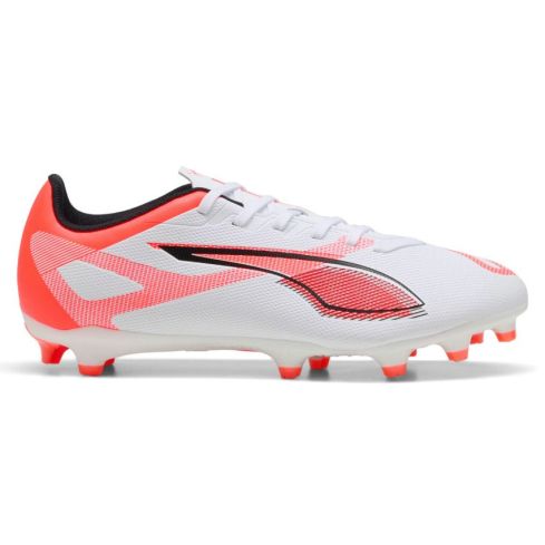 Rugby Boots Ultra 5 Play FG/AG Molded Studs Dry Ground White/Red - Puma