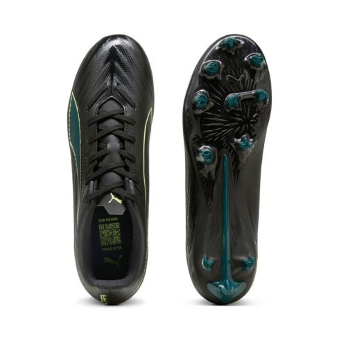 Ultra 6 Play FG/AG Rugby Boots Molded Studs Dry Pitch/ Mixed Black Unisex - Puma