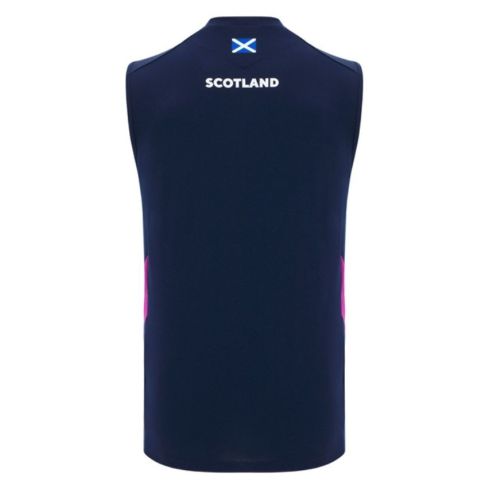 Scotland Rugby Training Vest 2025/2026 Navy - Macron