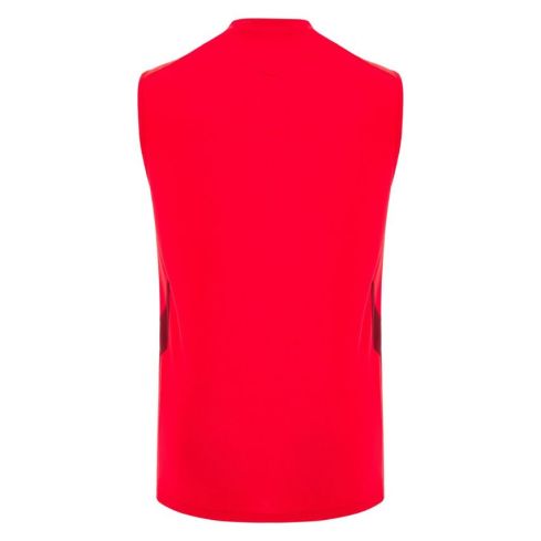 Wales Rugby Sleeveless Training Shirt Red 2025/2026 - Macron