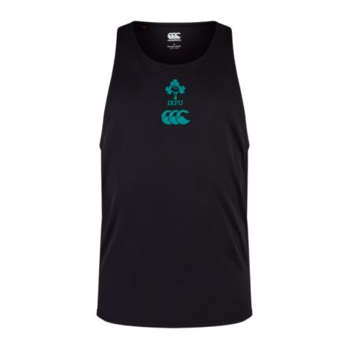 Ireland Black Rugby Training Tank Top - Canterbury