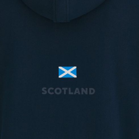 Scotland Rugby Navy Blue 2023/2024 Hoodie - Macron